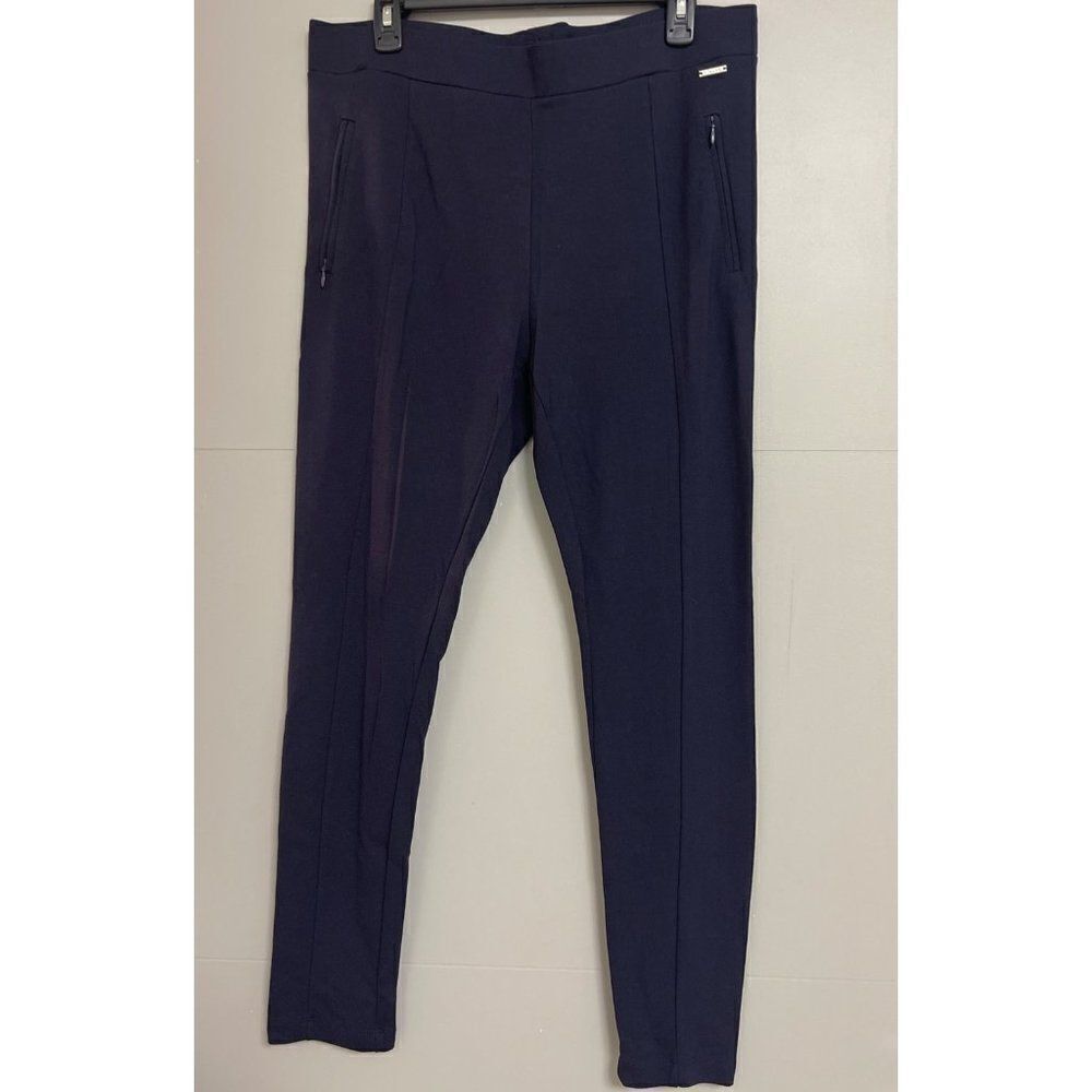Tahari Navy Leggings Size XL